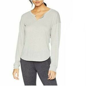 Free People Movement Vixen Split Neck T-Shirt